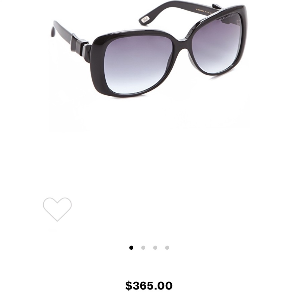 Marc Jacobs Bow Detail Sunglasses- Tortoise